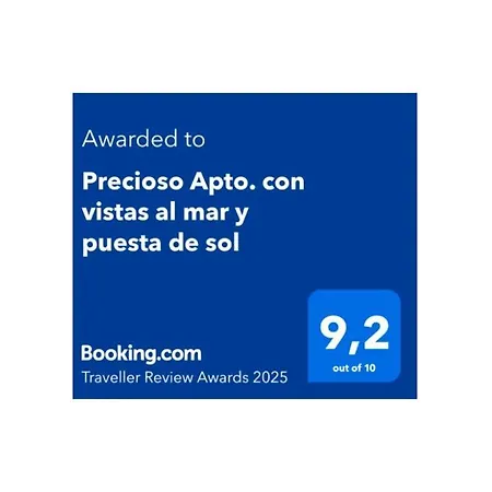 Apartman Precioso Apto. Con Vistas Al Mar Y Puesta De Sol
